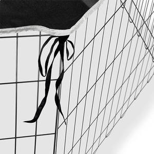 Housse de protection supérieure en fil métallique pour cage de chien, résistante au soleil, pour enclos intérieur/extérieur, imperméable - Product Image 4