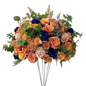 ลูกบอลดอกไม้ผ้าไหมทำมือขนาด 50 ซม. แบบกำหนดเอง สำหรับงานแต่งงาน อีสเตอร์ คริสต์มาส ปีใหม่ กลับไปโรงเรียน ตรุษจีน งานรับปริญญา - Product Image 2