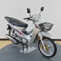 Moto à essence 110cc à refroidissement par air, 4 vitesses, 75 km/h, vente directe usine, moto à deux roues