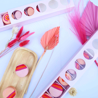 Boîte d'emballage de macarons de luxe personnalisés, tiroir écologique cosmétique avec fenêtre coulissante, boîte cadeau