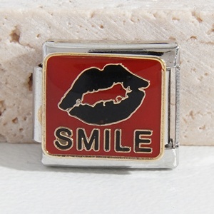 Nuevos Dijes Italianos a Granel de Acero Inoxidable para DIY, con diseños de Tía, Guitarra, Cruz, Billar, para Pulseras Italianas - Product Image 4