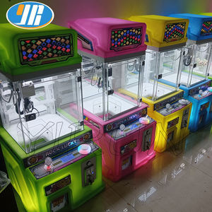 آلة ألعاب هدايا صغيرة تعمل بالعملات المعدنية للاستخدام الداخلي، رافعة دمى وردية اللون طراز Yirun Yirun8 مع ضمان لمدة 12 شهرًا، قطعة واحدة - Product Image 1