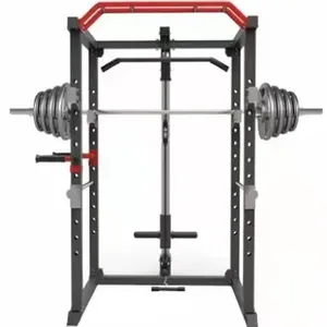 Wholesale Low Price Hot Sales Commercial Fitness Smith Half Squat Rack Fitness Equipment Power Rack