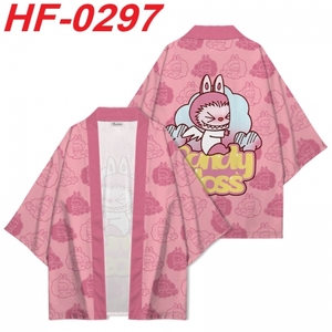 Kimono japonais personnalisé Zimomo Mokoko, dessin animé, cape en mousseline pour adultes - Product Image 6