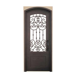 Productos de puerta de hierro forjado de alta calidad de estilo moderno de China - Product Image 6