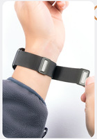 Jam Tangan Mewah Tali Milanese Loop Baja Anti Karat Emas Bernapas dengan Kancing Magnetik Seri Ultra 2 38-49mm Cina