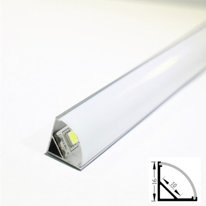 Profilé en aluminium encastré pour éclairage LED sur rail, bande LED SMD 2835, éclairage LED de plafond - Product Image 6