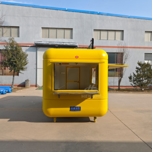 Carrito de Comida con Equipamiento de Cocina, Carrito de Comida Móvil para la Calle, Remolque de Comida Rápida para Desayunos/Snacks/Helados, Tienda Móvil de Comida Rápida - Product Image 4