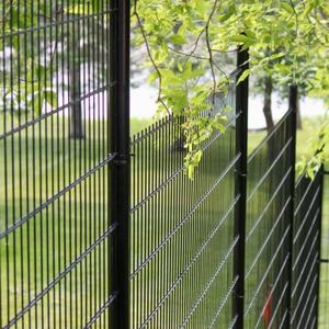 Fabricant de clôtures en grillage double, <span class=keywords><strong>panneau</strong></span> de clôture soudé 2D galvanisé facilement assemblable pour écoles - Product Image 5