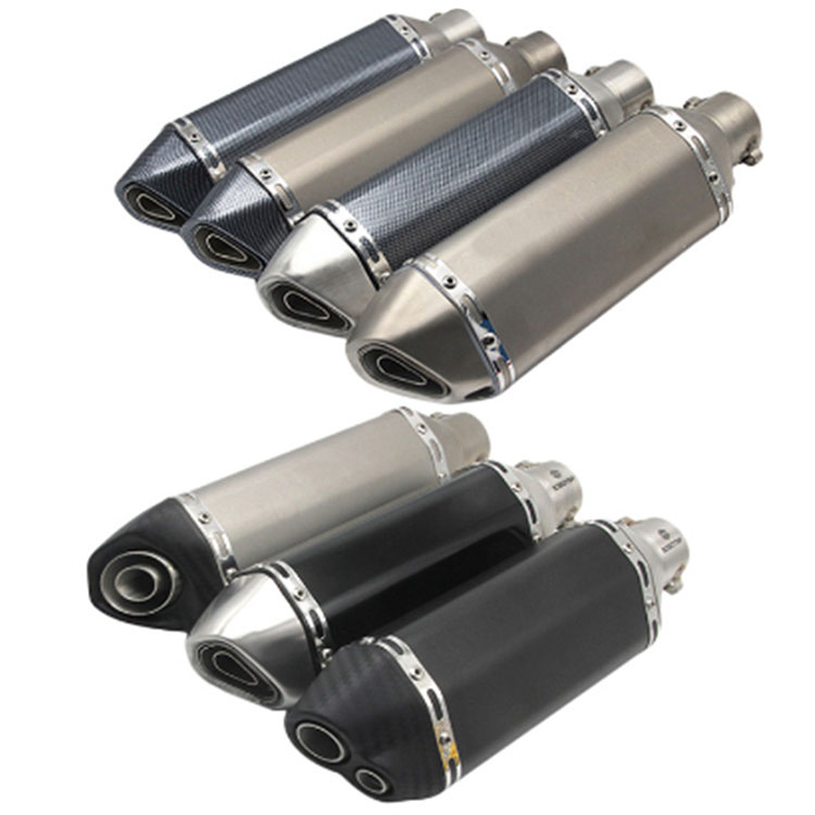 Прямая продажа на границе, мотоцикл с шестигранным объемным двигателем, выхлопная прямая труба из нержавеющей стали