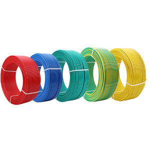 Cable de Alimentación de <span class=keywords><strong>Cobre</strong></span> de un Solo Núcleo de PVC, Conductor Sólido BVR-6 de 100 m para Cableado Doméstico y de Edificios - Product Image 2