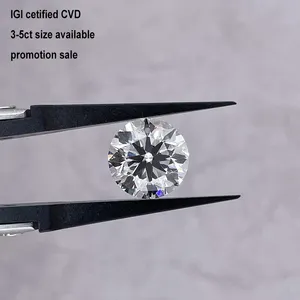 Starsgem profesional excelente corte fábrica laboratorio diamante 5ct barato