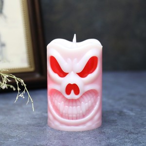 Bougie électronique sans flamme en forme de crâne, alimentée par piles, lumière décorative de nuit pour Halloween - Product Image 4