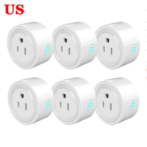 Tuya chúng tôi Wifi 1 thông minh cắm 10A di động điều khiển từ xa pin Thống Kê cuộc sống thông minh, Google App Amazon Alexa cần thiết cho du lịch - Product Image 1