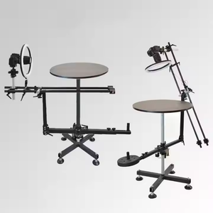 <strong>360</strong> Photography Turntable Rotating Horizontal Vertical Platform <strong>Photo</strong> <strong>Booth</strong> Panoramic Photography Video Display Stand Turntable - Product Image 4