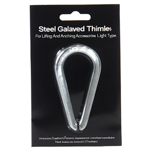ปลอกเหล็กชุบสังกะสีสำหรับอุปกรณ์ยกและยึดชนิดเบา - Product Image 2