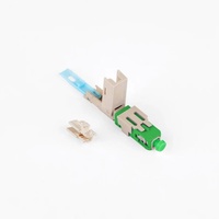 Conector Rápido SL-12 SC UPC para Terminación en Campo de Cable Drop FTTH, Conector Rápido de Fibra Óptica
