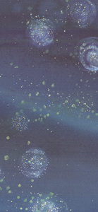 Papier peint mural ciel étoilé, décoration murale abstraite de galaxie et de nébuleuse <span class=keywords><strong>pour</strong></span> la décoration de la maison moderne/minimaliste, rendu des couleurs élevé - Product Image 4