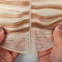 Nouvelle Tendance Cheveux Naturels XO Invisible Butterfly Weft Extension à Trame Unique Cheveux Chinois Remy Fixation Micro-link Pointes Épaisses