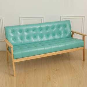 โต๊ะคาเฟ่และเก้าอี้ของหวานร้านน้ำชานมหนังสือบาร์การเจรจาต่อรองการต้อนรับพักผ่อนโซฟาคู่ไม้แข็งการ์ดที่นั่ง - Product Image 3