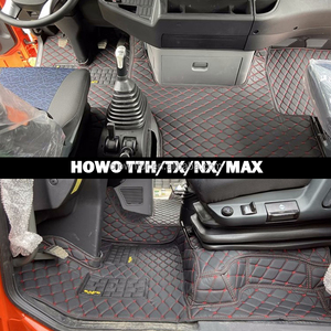 Accesorios Interiores de Lujo para Camión con Diseño de Diamante, Tapetes de Cuero PVC para Camiones <span class=keywords><strong>Volvo</strong></span> FH/Man TGA/TGV/Howo/SCANIA/DAF - Product Image 6