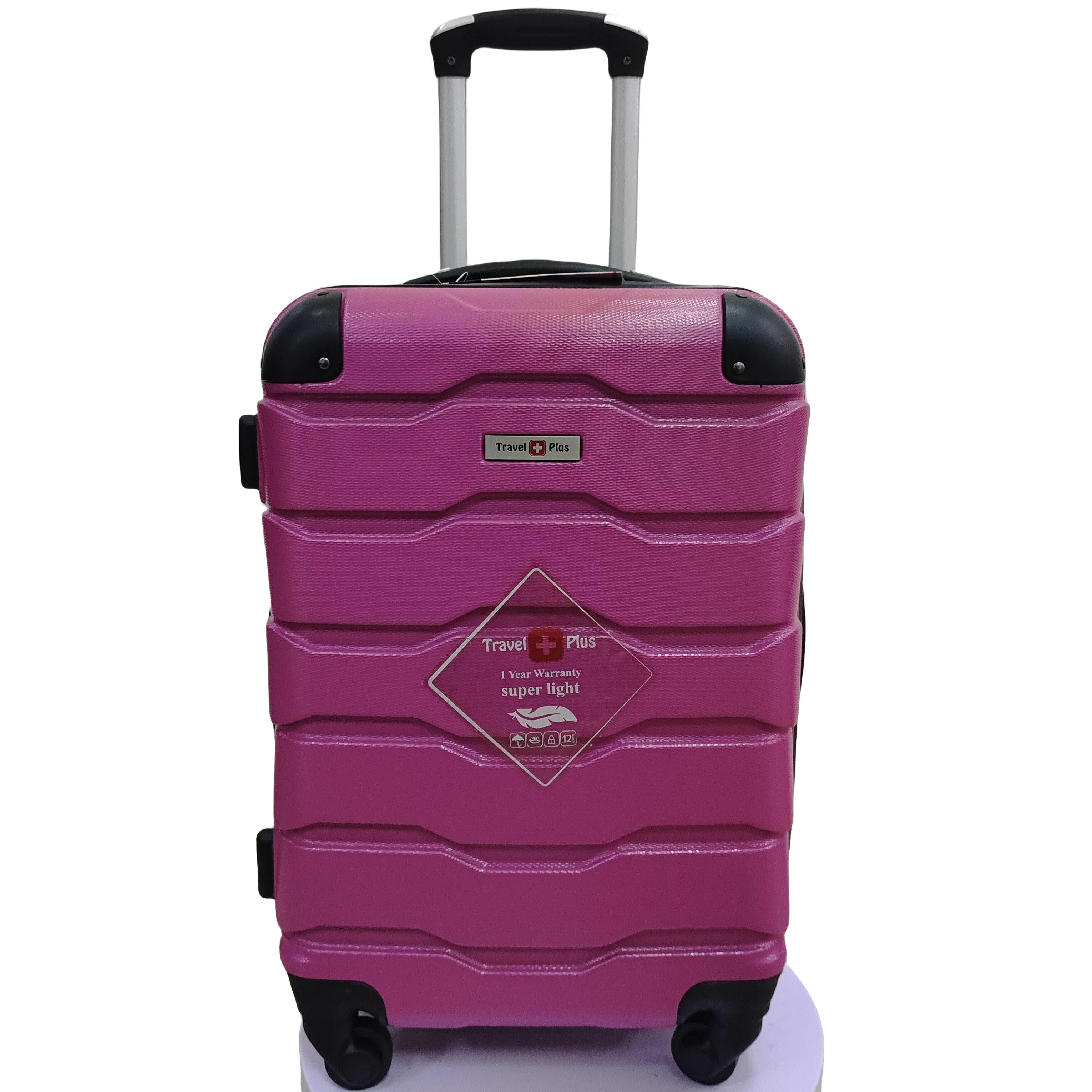 Bom preço Unisex 4 rodas ABS Spinner Trolley bagagem Bolsa acessório de viagem conveniente