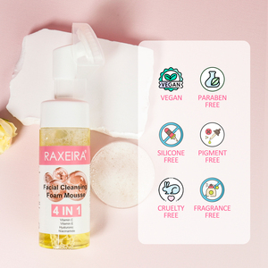 Nettoyant Visage Moussant Exfoliant Naturel OEM <span class=keywords><strong>pour</strong></span> Soins <span class=keywords><strong>de</strong></span> la Peau, Mousse Nettoyante en Profondeur <span class=keywords><strong>pour</strong></span> les Pores, Marque Privée - Product Image 6