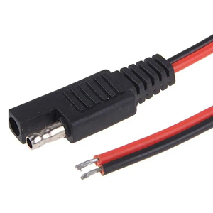 Cabo de Conector SAE de 2 Pinos com Desconexão Rápida, Chicote de Fios 16 AWG para Motocicleta - Product Image 2