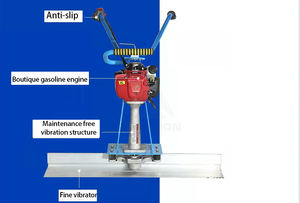 Gasoline <b>Concrete</b> Screed for Sale Surface Finishing <b>Vibrating</b> Machine Gx35 <b>Concrete</b> Floor Leveling Machine - Product Image 4