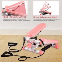 Offre Spéciale maison mini stepper machine d'exercice aérobie équipement de Fitness stepper Mini stepper d'exercice avec des bandes de résistance