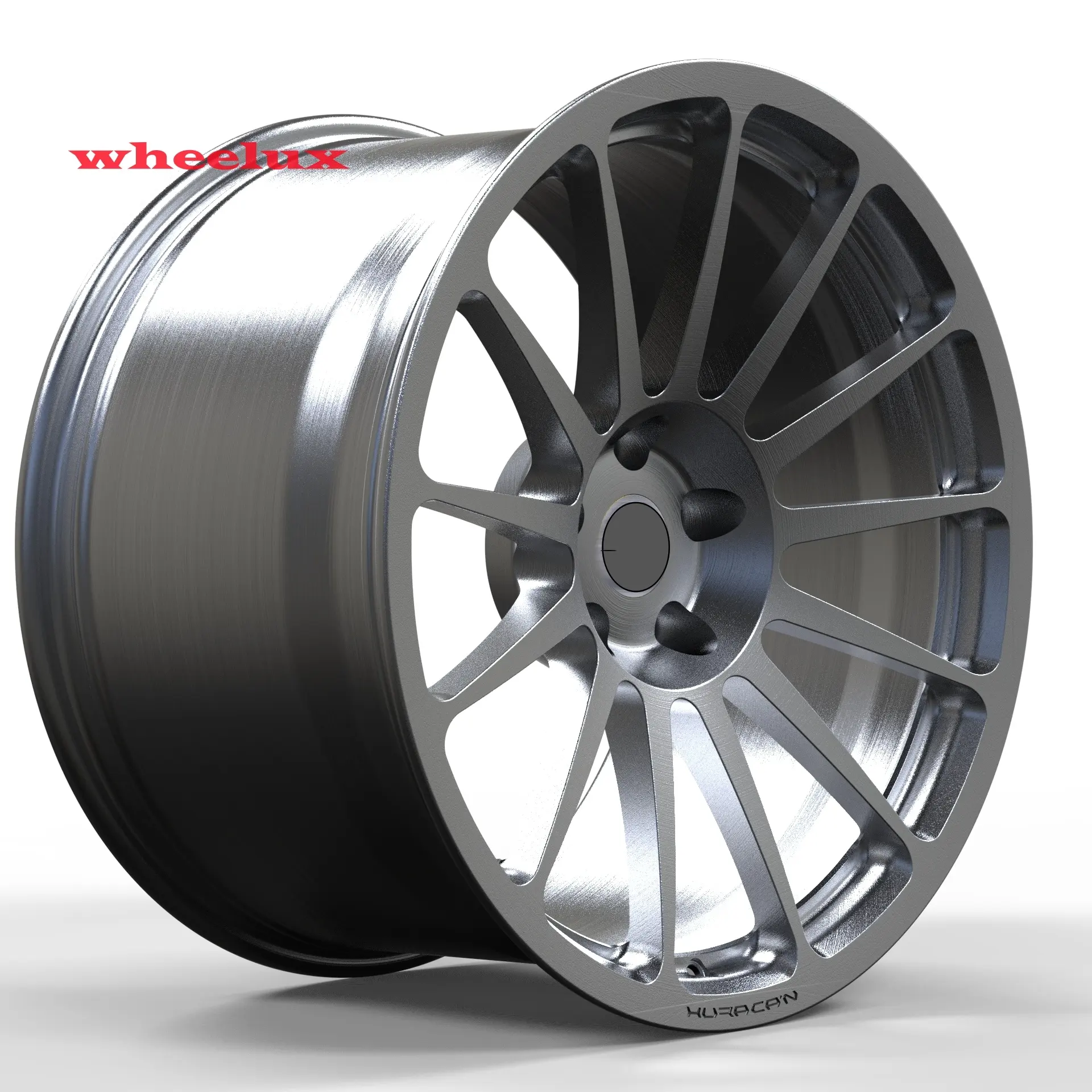 18-24 inch Gunmetal Gray Diamond Cutting Disc 5 Spoke Rims 5 Holes Forged Wheels for Lamborghini Aventador Huracan Urus rims