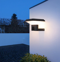 Décoration Offres Spéciales aluminium étanche jardin maison haut et bas hôtel couloir extérieur mur LED lampe
