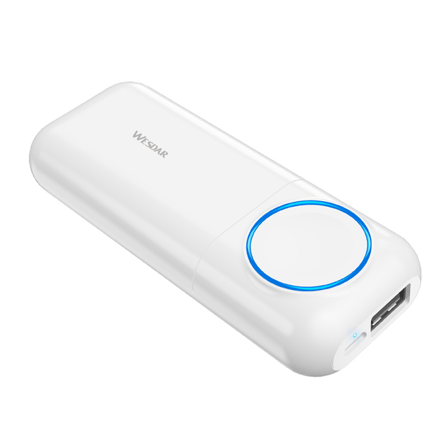 Wholesale 5000mAh Magnetic Wireless Power Banks Mini Portable Ultra Slim 2 in 1 USB Wireless Charger 5W for Smart Watch