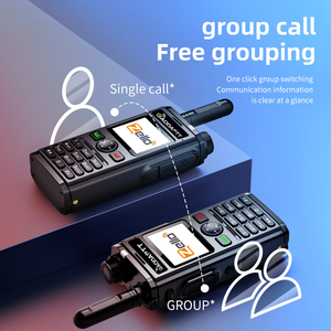 Radio bidirectionnelle GaodaPTT K9 4G POC, talkie-walkie sans fil mondial, portée de 5000 km, IP54, carte SIM, Zello, WIFI, GPS, portable, batterie 4000 mAh - Product Image 2