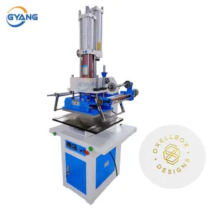 Automatic Leather Hot Foil Stamping Machine Gilding Press Machine For Plastic Plate