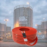 Selbstregulierendes Heizkabel, Hochtemperaturbeständige Industrielle Heizfolie für Öltank- und Rohrleitungsunterhaltung 230V/240V/277V