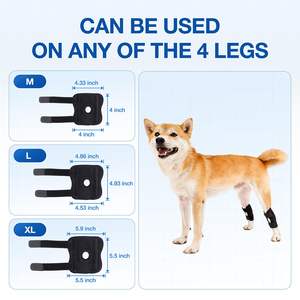 कुत्ते के लिए लेग संभालो हिंद पैर ओल और टखने के लिए फटे एसीएल और सीसीएल कुत्ते रियर पैर संयुक्त संपीड़न लपेटें चोट के लिए कुत्ते घुटने संभालो - Product Image 5