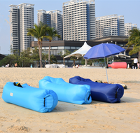Hamac gonflable, canapé à Air, sac de couchage d'extérieur, hamac de plage Portable pliable, chaise de soleil