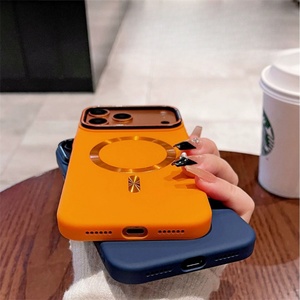 เคสโทรศัพท์แม่เหล็กพร้อมขาตั้งกล้องและที่ชาร์จไร้สายสำหรับ iPhone 17 Pro Max 17 Air 16 15 14 13 12  ฝาหลังแข็ง PC ป้องกันแรงกระแทก - Product Image 5
