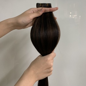 HL210 LUFA Offre Spéciale Chinois Génie Trame Vierge Chinois Remy Extensions de Cheveux Couleur Naturelle - Product Image 2