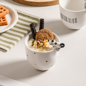 Creative Elephant <b>Ceramic</b> <b>Mug</b> Cute Cat Coffee <b>Mug</b> Cartoon Animal Latte Cup - Product Image 4