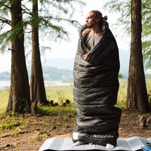 <span class=keywords><strong>Sac</strong></span> <span class=keywords><strong>de</strong></span> <span class=keywords><strong>couchage</strong></span> Naturehike pour le camping en plein air, <span class=keywords><strong>chaud</strong></span>, <span class=keywords><strong>de</strong></span> voyage, en polyester, <span class=keywords><strong>ultra</strong></span> <span class=keywords><strong>compact</strong></span>, avec oreiller - Product Image 6
