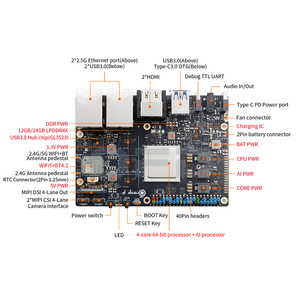 Orangepi aipro (20 t) 12GB/24GB ai máy tính bảng duy nhất 20 Tops ai Bộ vi xử lý Orangepi aipro (20 t) phát triển Hội Đồng Quản Trị - Product Image 3