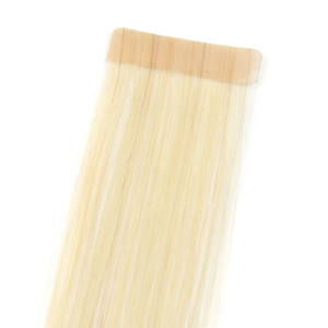 Extensions de cheveux naturels indiens vierges à prix d'usine, invisibles, lisses, avec bande adhésive, blondes, lisses naturelles - Product Image 6