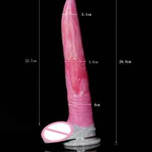 FAAK-G27 Gory Deer <b>Dildo</b> Realistic Glans With Suction Cup Animal Penis Erotic Toys for Adults 18 Anal Plug Women's Masturbator - Product Image 6