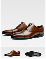 Chaussures de mariage pour hommes, style Oxford, élégantes, en cuir véritable, de haute qualité, pour l'hiver, collection 2026, vente chaude, luxe, populaires