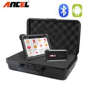 Lecteur de code OBD2 ANCEL X7, outil de diagnostic bidirectionnel, écran Android 10,1 pouces pour tous les systèmes, codage ECU pour <span class=keywords><strong>VW</strong></span> Audi, 15+ réinitialisations - Product Image 1