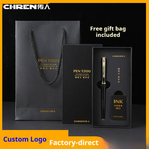 Hot Sale Titanium <strong>Pen</strong> Metal Fountain <strong>Pen</strong> with Standard Nib Student Writing Gift Box Custom Logo Dual Ink System - Product Image 3