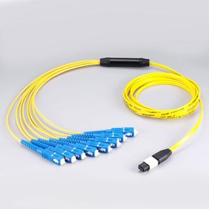 Conector de Fibra Óptica MTP, Conector Rápido para Cable de Fibra Óptica, Cable de Conexión MPO para Teléfono IP Inalámbrico, Cable de <span class=keywords><strong>8</strong></span> Núcleos para Teléfono IP - Product Image 2