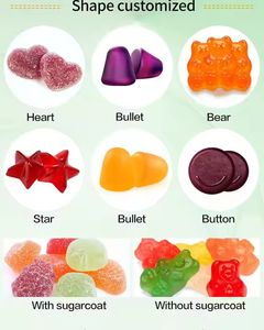 Integratori di probiotici in caramelle gommose senza zucchero con estratto di mirtillo rosso per donne, marca personalizzata OEM. - Product Image 5